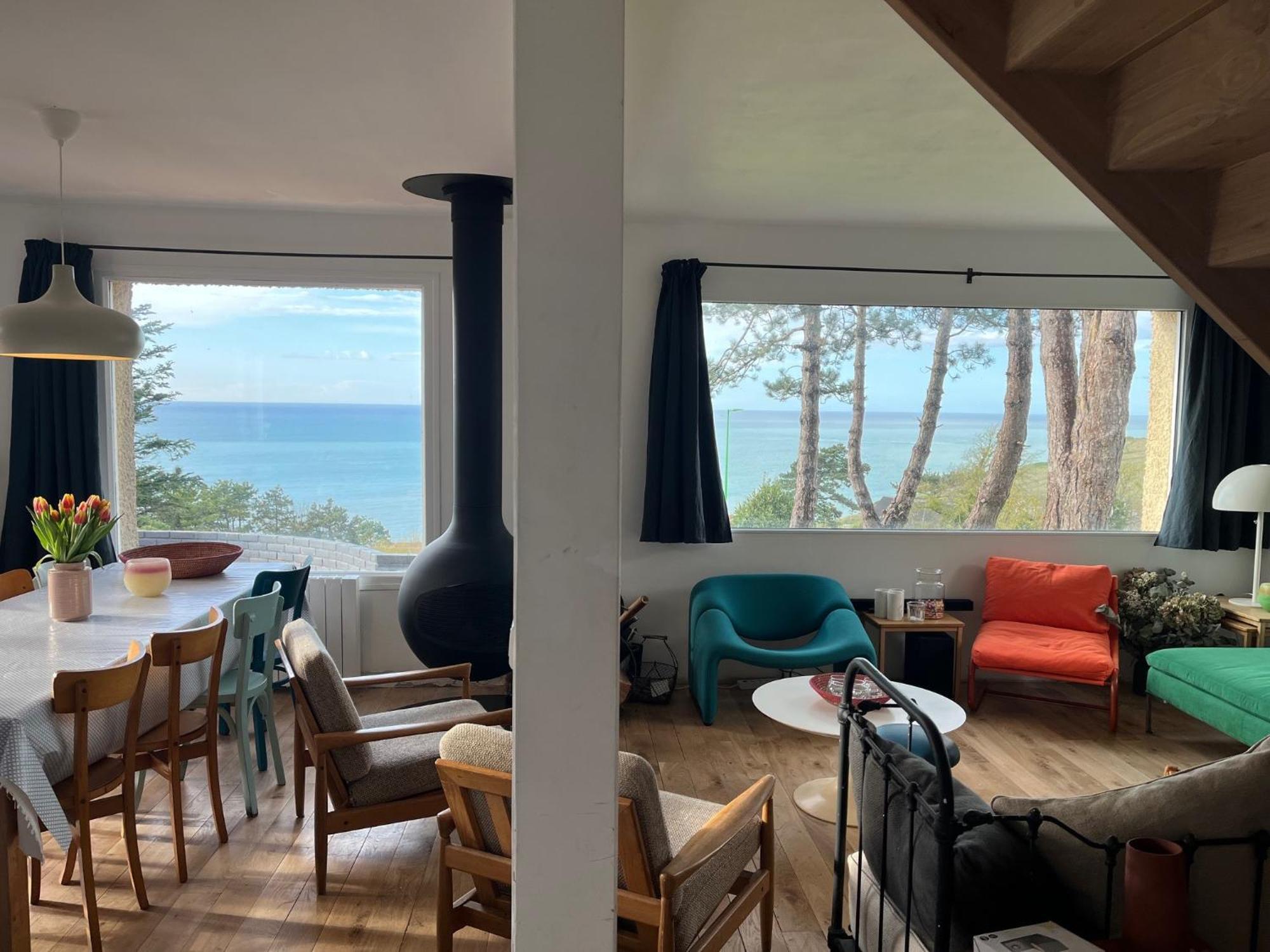 Maison Le Coteau Plage Vue Mer, 8 Pers. Petit Caux Экстерьер фото